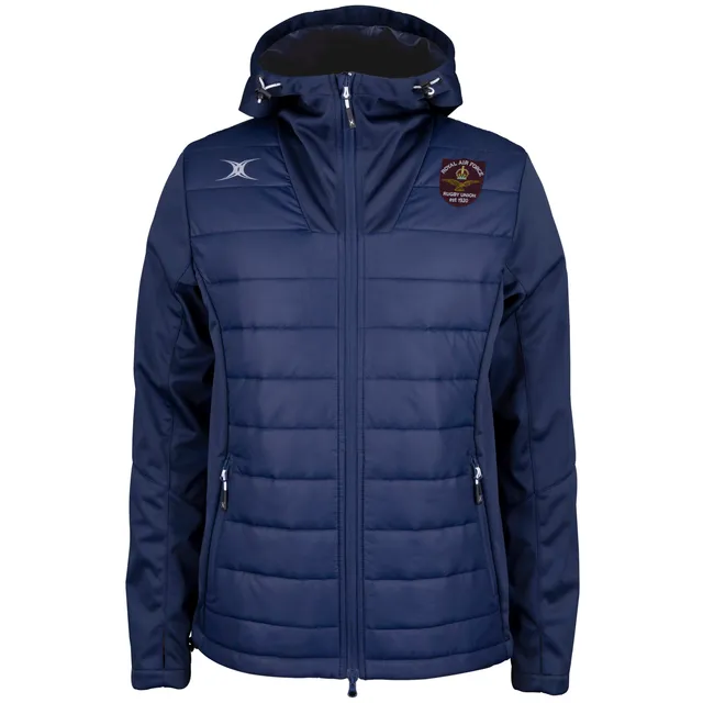 gilbert-rugby-royal-air-force-ru-senior-pro-active-giacca-full-zip-dark-navy image 1