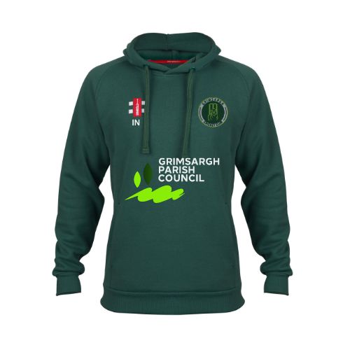 gray-nicolls-grimsargh-cricket-club-senior-velocity-hoodie-green-felpa-cricket-c image 1