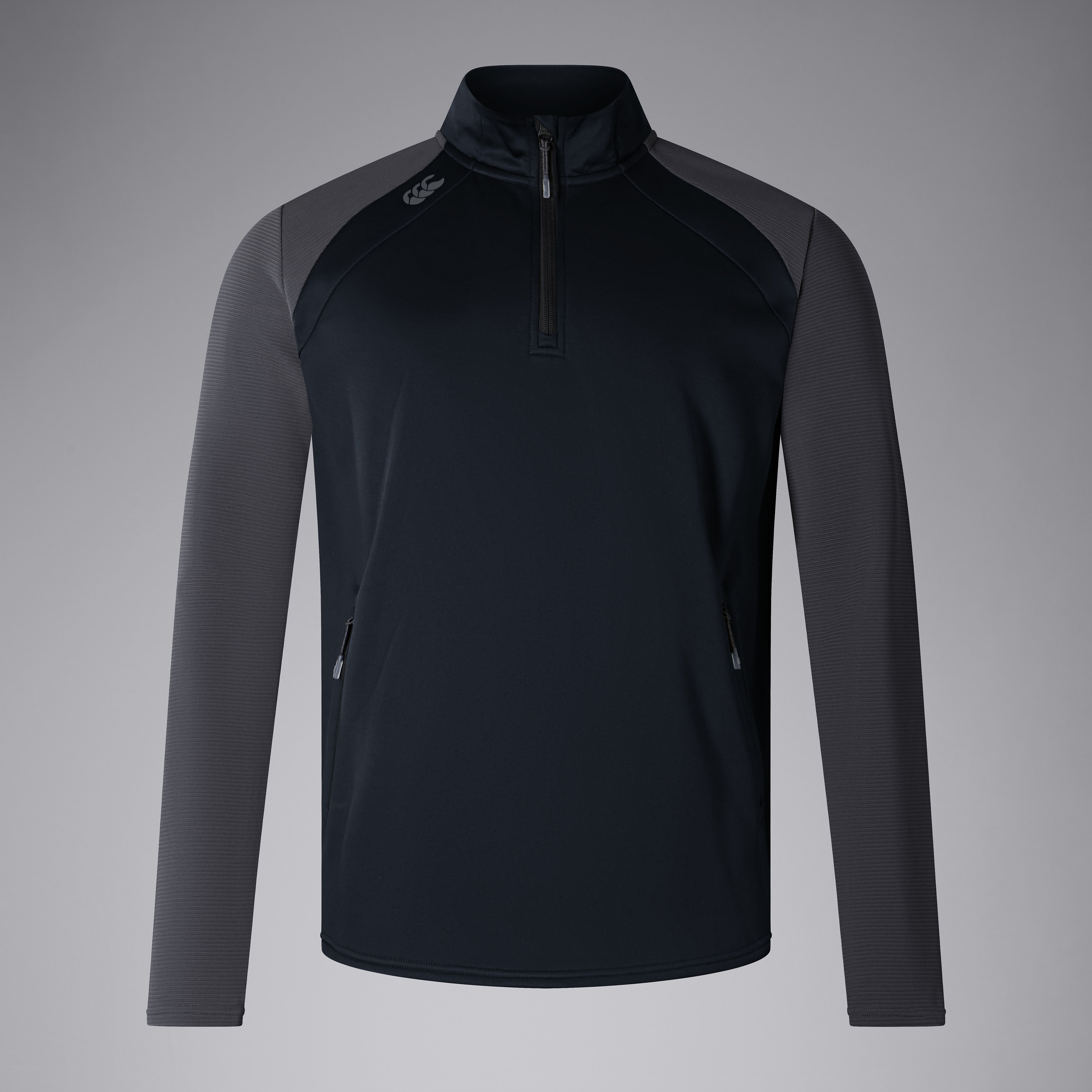 canterbury-elite-1-4-zip-top-nero-unisex image 1