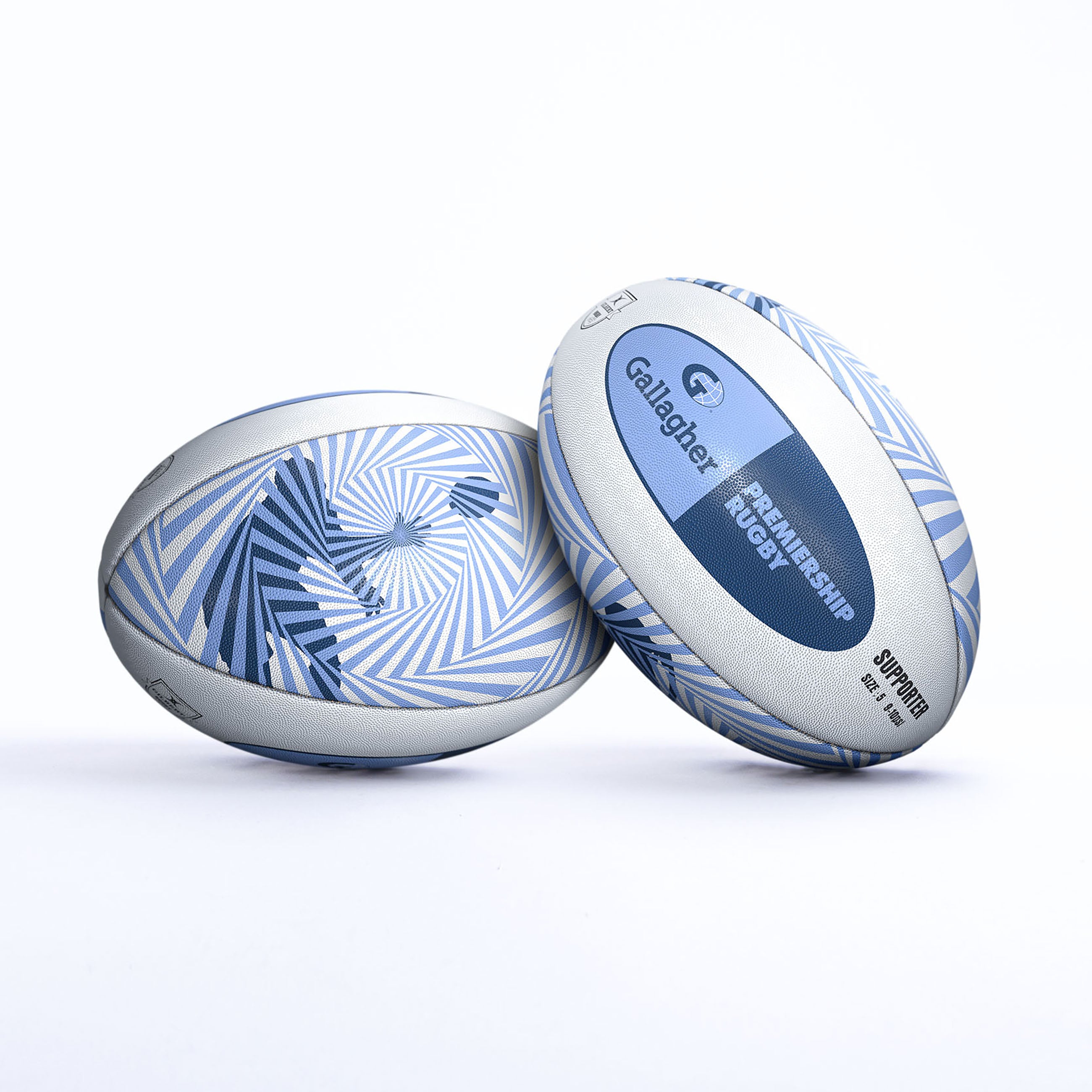 gilbert-rugby-gallagher-premiership-supporter-ball-da-rugby-misura-5 image 1