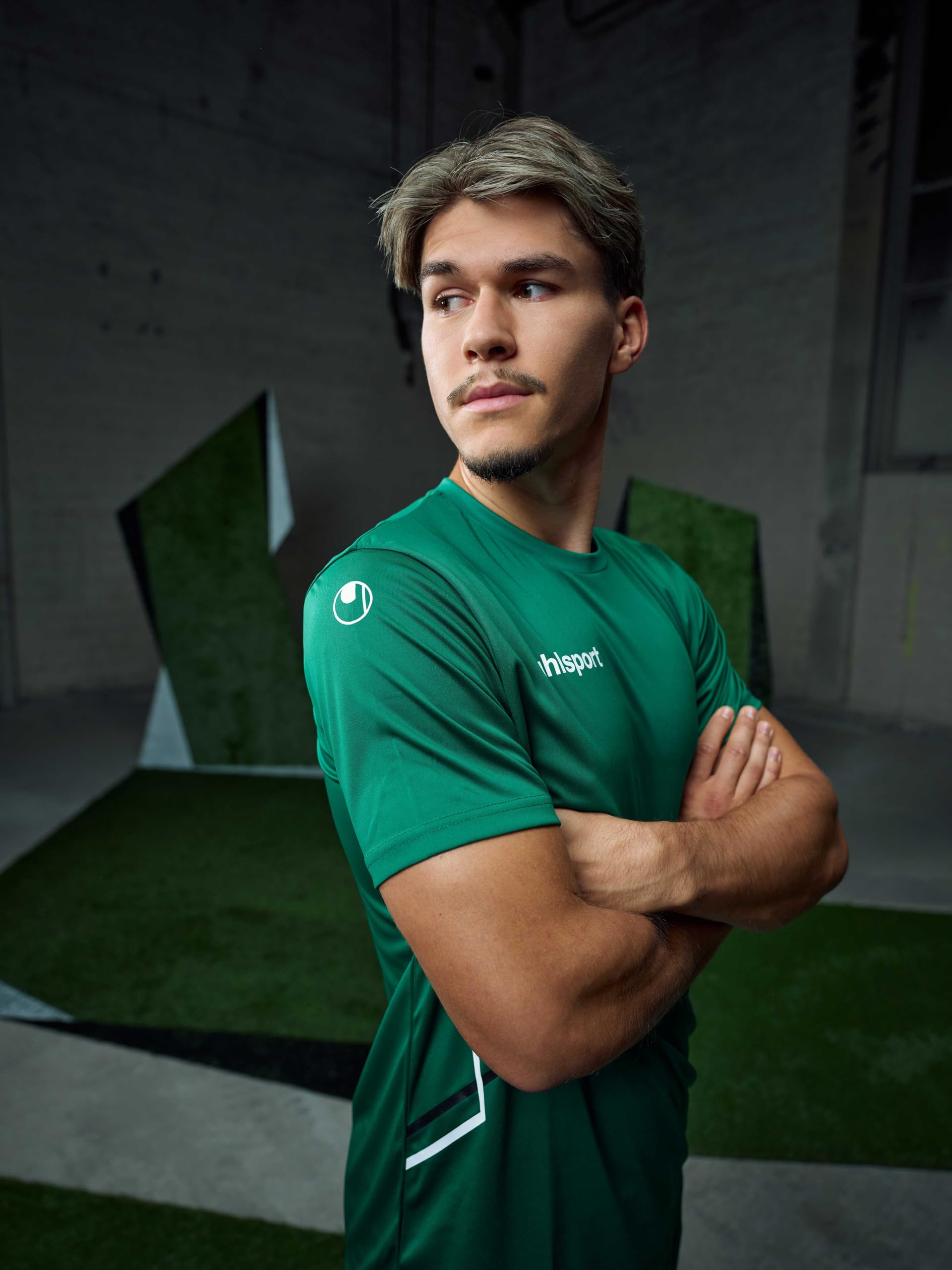 uhlsport-equipe-29-poly-shirt-maglietta-calcio-stampabile image 2