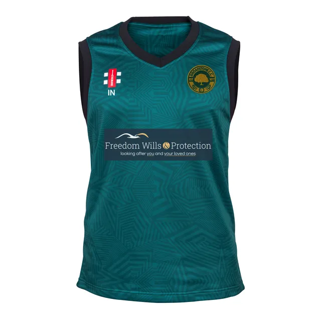 gray-nicolls-pro-t20-gilet-slipover-broadstone-cc-junior-verde image 1