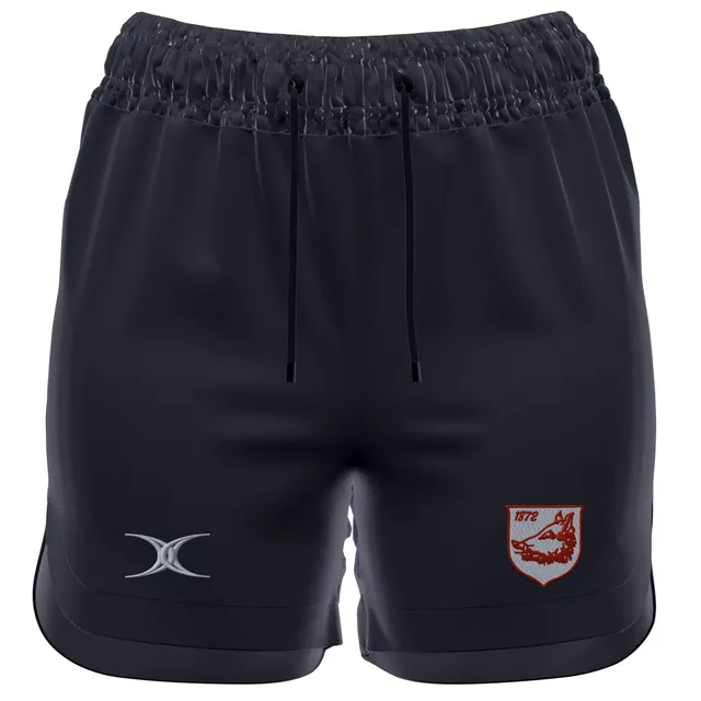 gilbert-rugby-pantaloncini-gts-donna-bromsgrove-rfc-nero image 1