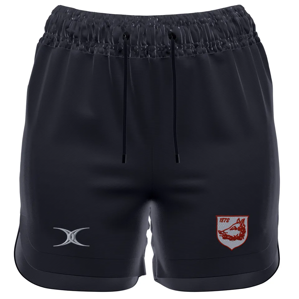 gilbert-rugby-pantaloncini-gts-donna-bromsgrove-rfc-nero image 1