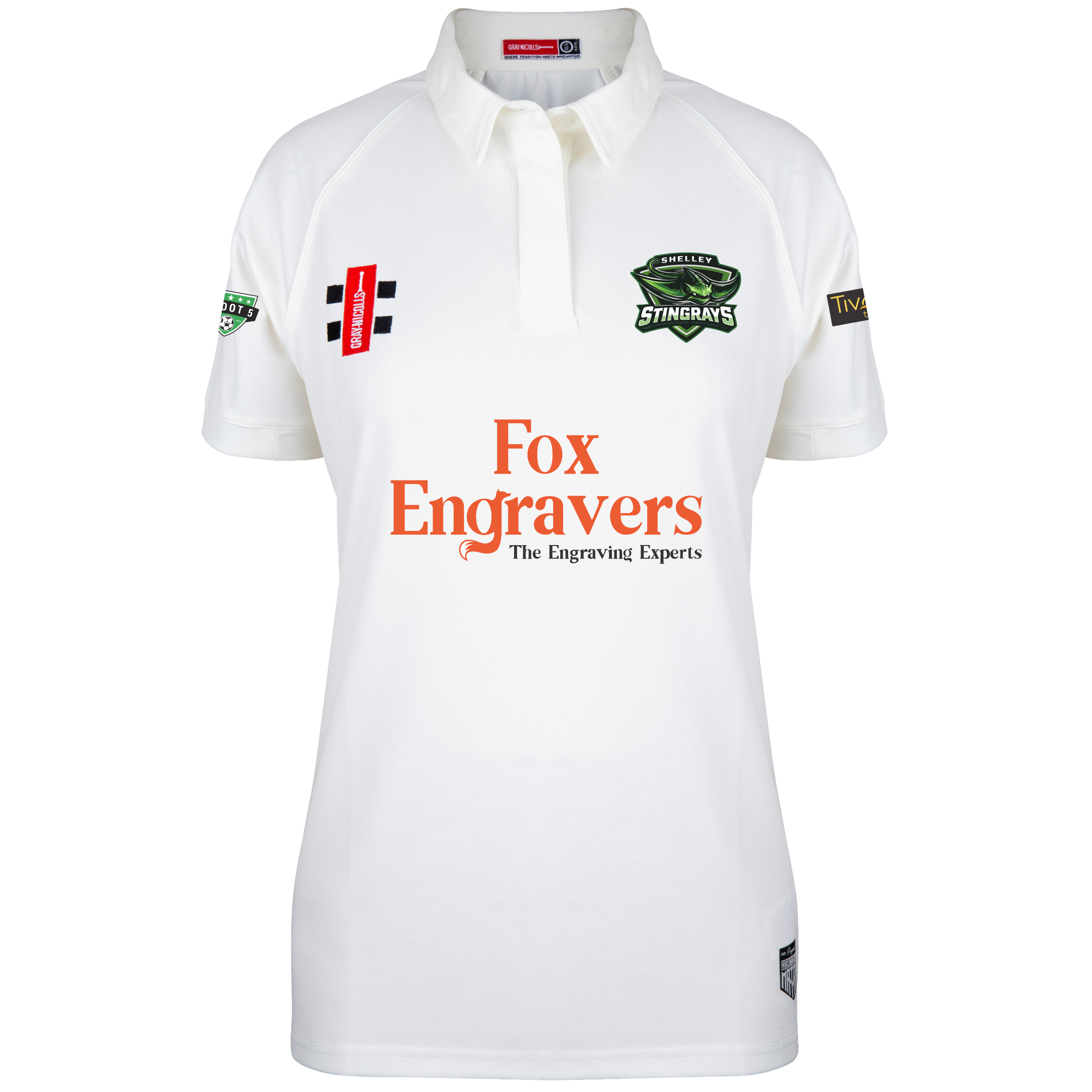 gray-nicolls-matrix-v2-maglia-cricket-manica-corta-donna-shelley-cricket-club-av image 1