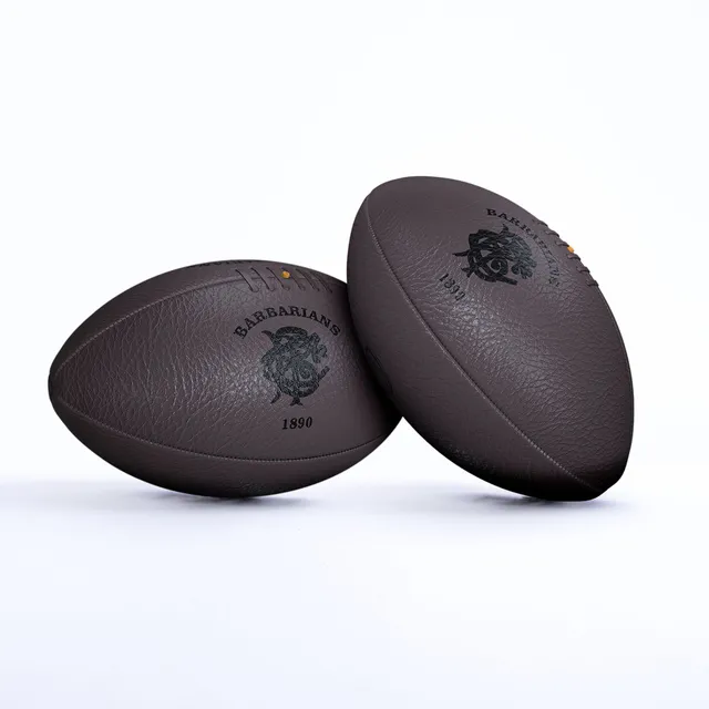 gilbert-rugby-barbarians-fc-vintage-pallone-in-pelle-misura-5 image 1