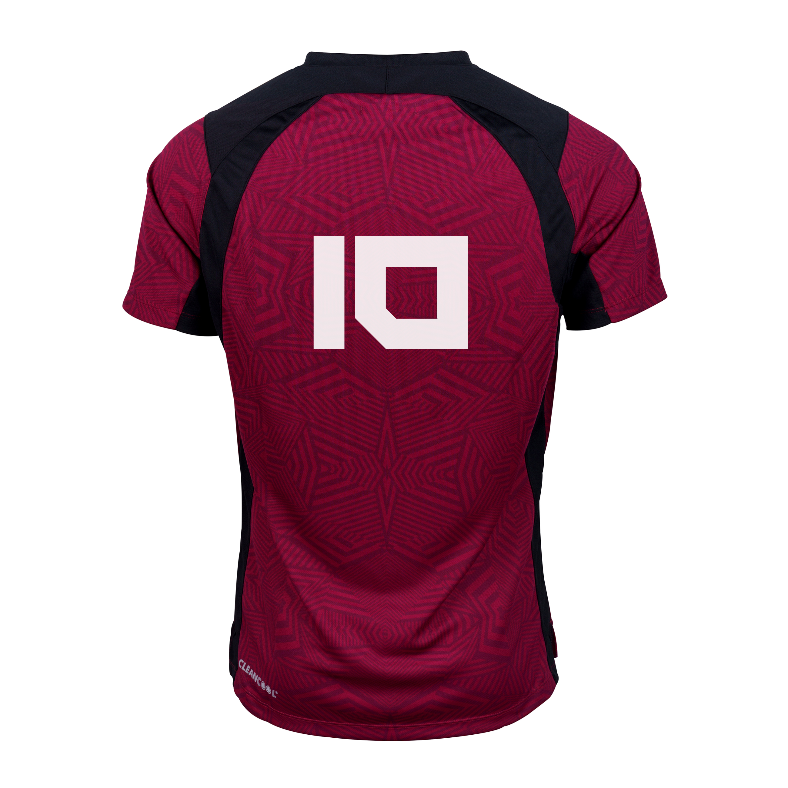 gray-nicolls-werrington-cc-senior-maglia-pro-t20-manica-corta-bordeaux-nero image 2