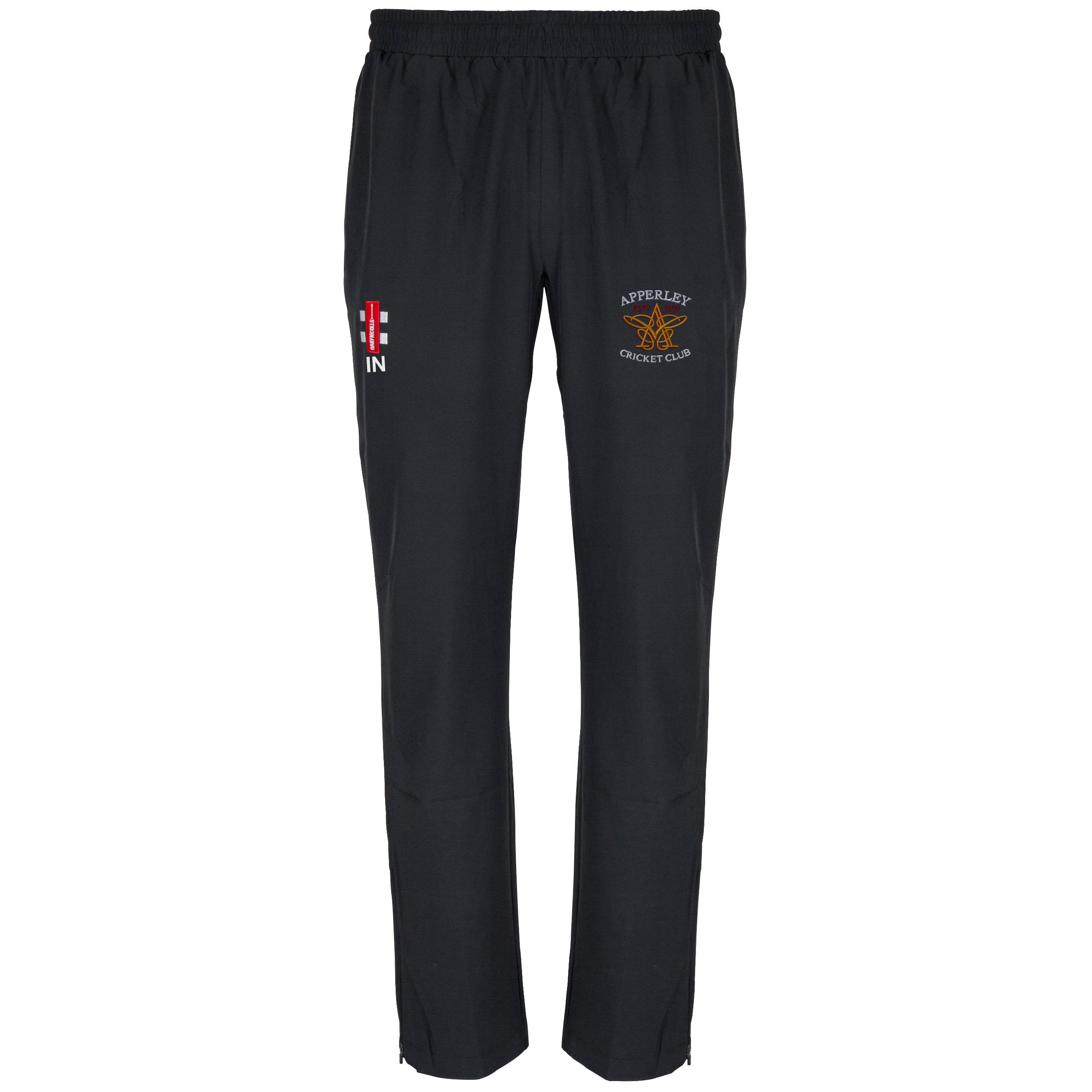 gray-nicolls-velocity-pantaloni-tuta-junior-nero-apperley-cc image 1