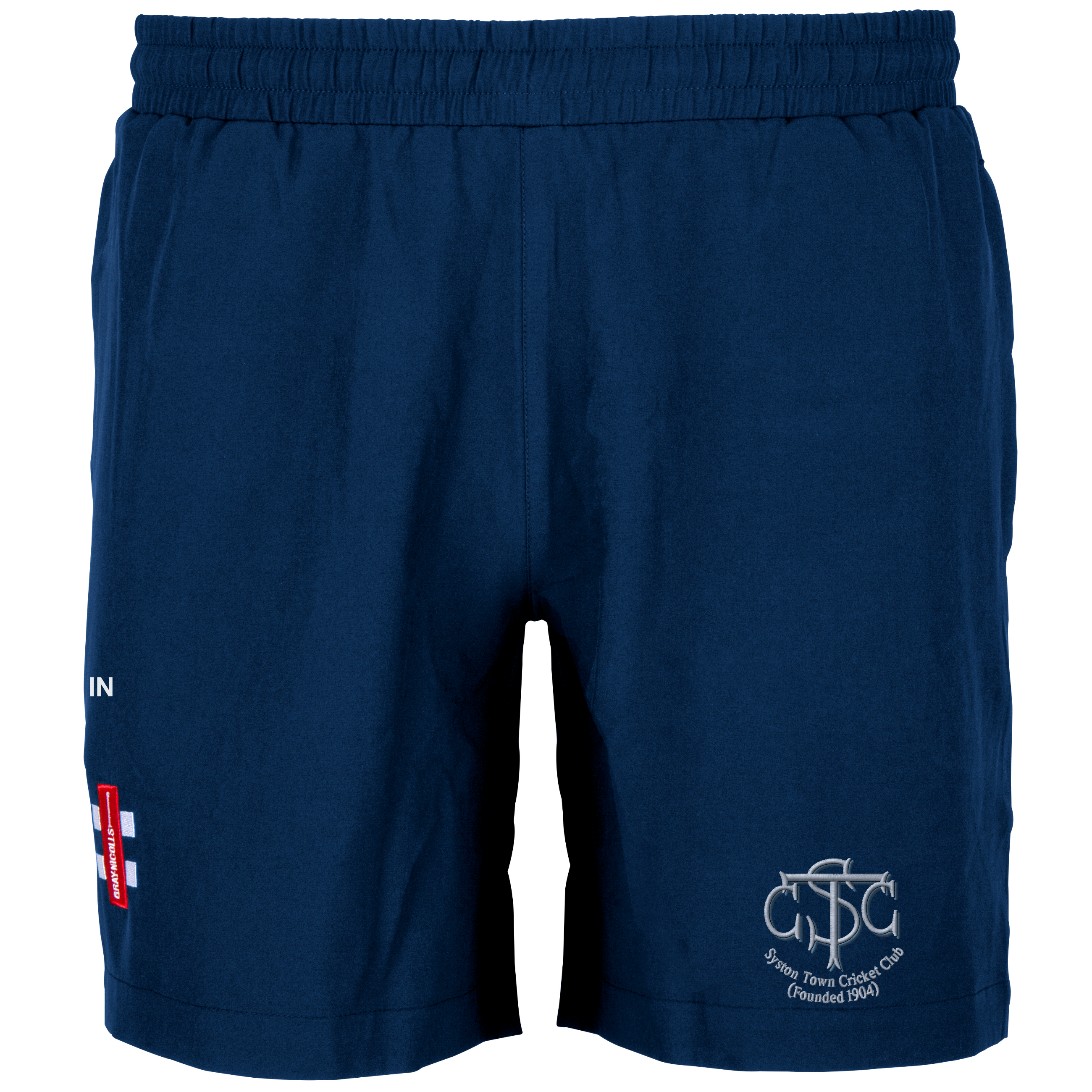 gray-nicolls-velocity-pantaloncini-corti-junior-navy-syston-town-cc image 1