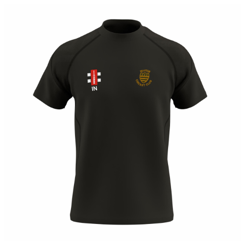 gray-nicolls-warton-cc-gts-t-shirt-manica-corta-senior-nera image 1