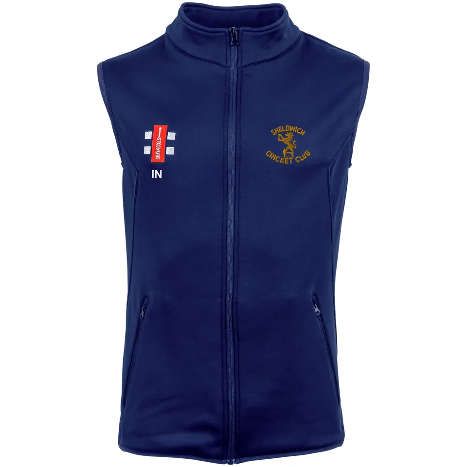 gray-nicolls-storm-smanicato-pile-senior-sheldwich-cc-blu-navy image 1