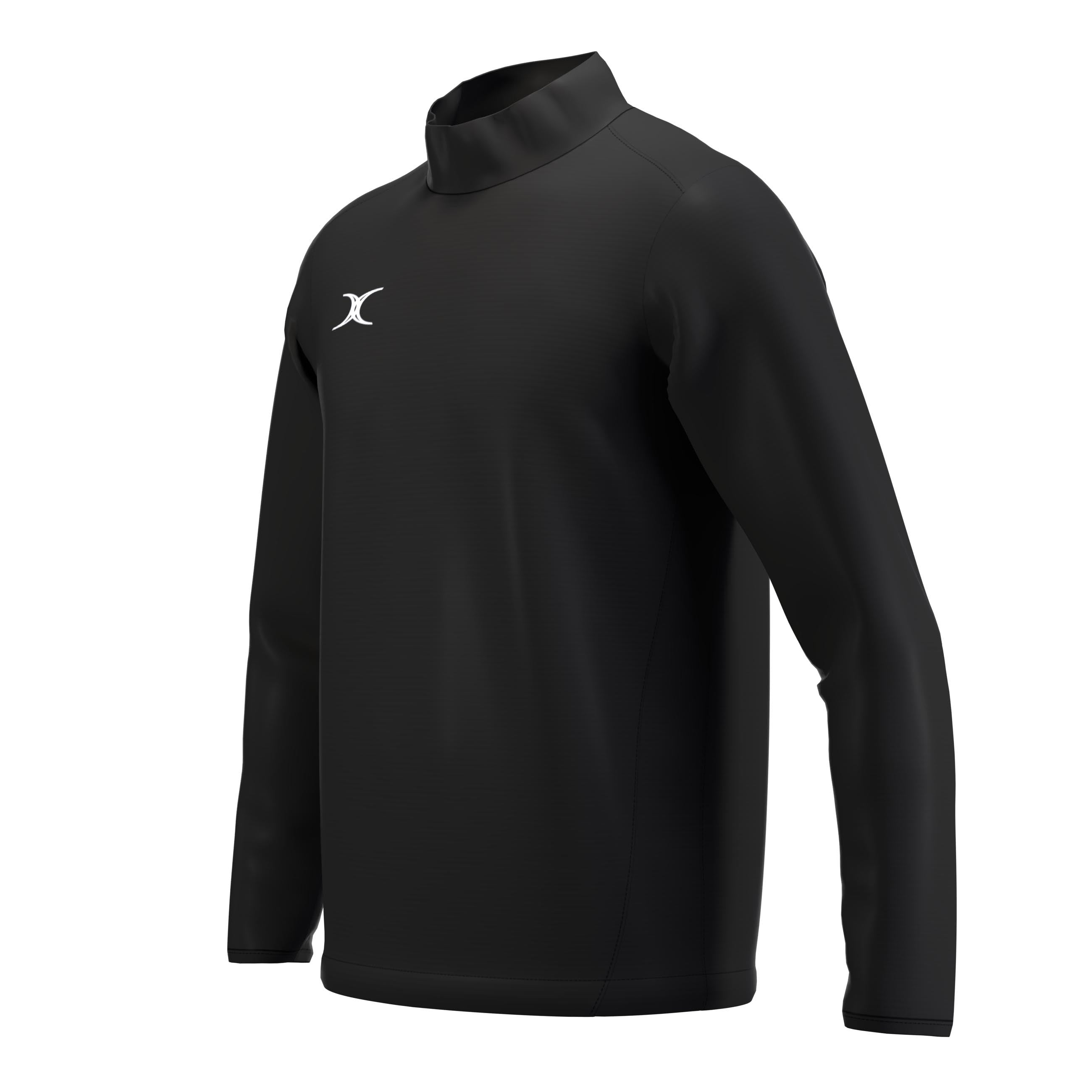 gilbert-rugby-atom-giacca-warm-up-top-uomo-nera image 5