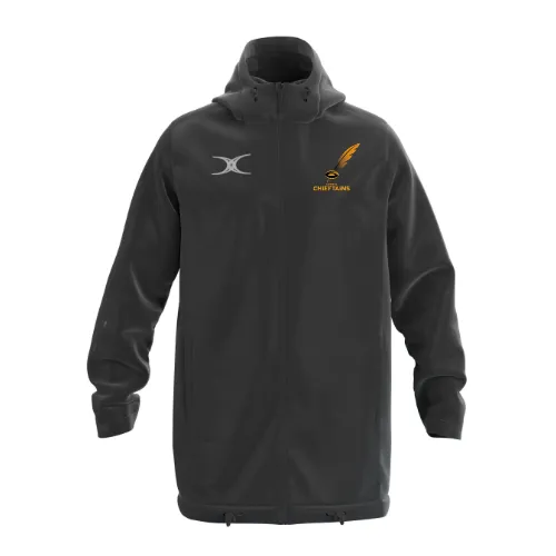 gilbert-rugby-tts-giacca-all-weather-currie-chieftains-senior-nero image 1