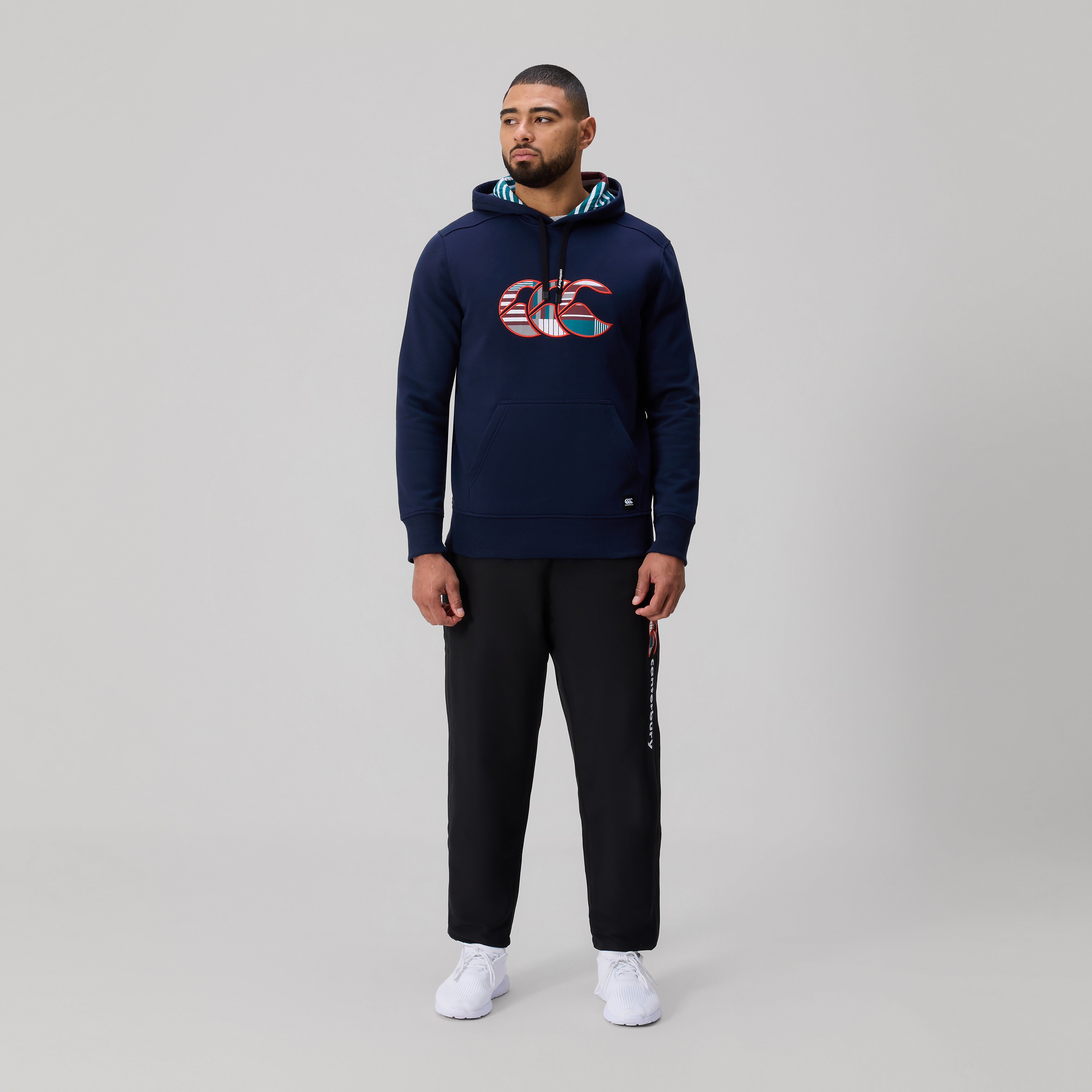 canterbury-uomo-uglies-felpa-con-cappuccio-blu-navy image 2