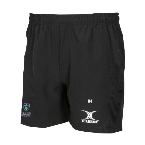 gilbert-rugby-devon-referees-leisure-pantaloncini-uomo-neri image 1