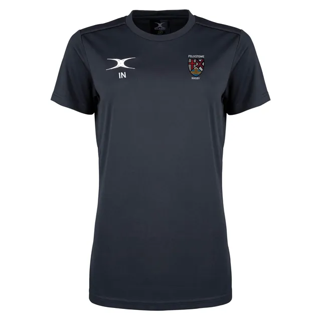gilbert-rugby-felixstowe-rfc-photon-ii-t-shirt-manica-corta-senior-nero image 1