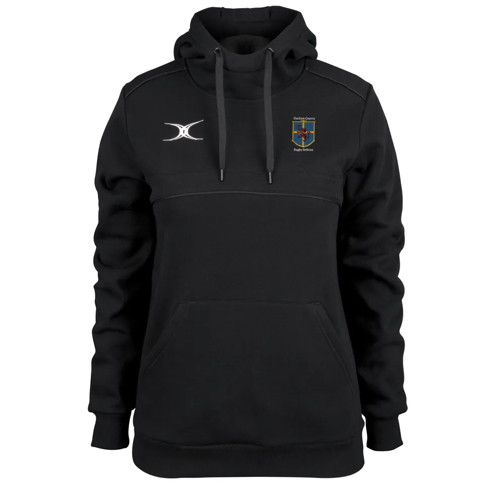 gilbert-rugby-photon-felpa-hoodie-donna-durham-county-referee-nera image 1