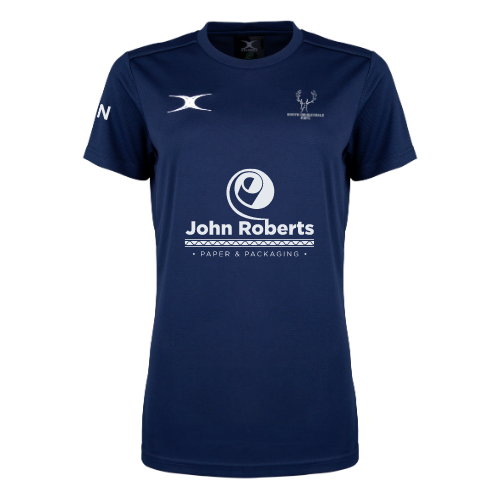 gilbert-rugby-north-ribblesdale-rfc-photon-ii-t-shirt-manica-corta-dark-navy-jun image 1