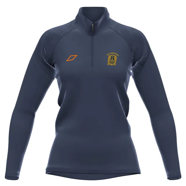 pile-donna-grays-gts-1-4-zip-edinburgh-hc-blu-navy-performance image 1