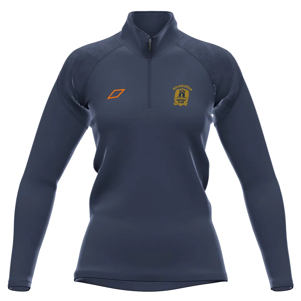 pile-donna-grays-gts-1-4-zip-edinburgh-hc-blu-navy-performance image 1