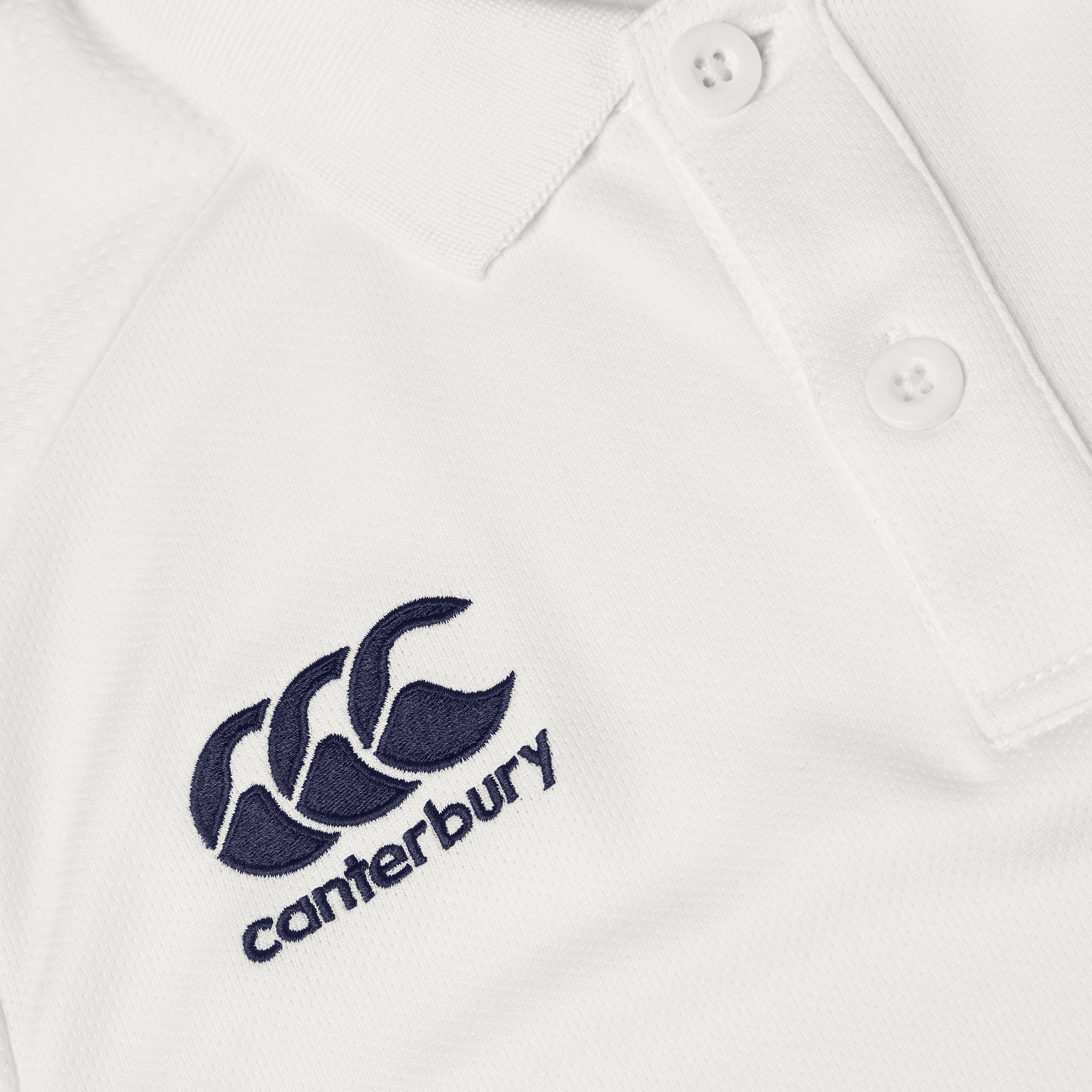 canterbury-cricket-polo-manica-lunga-junior-unisex-crema image 3