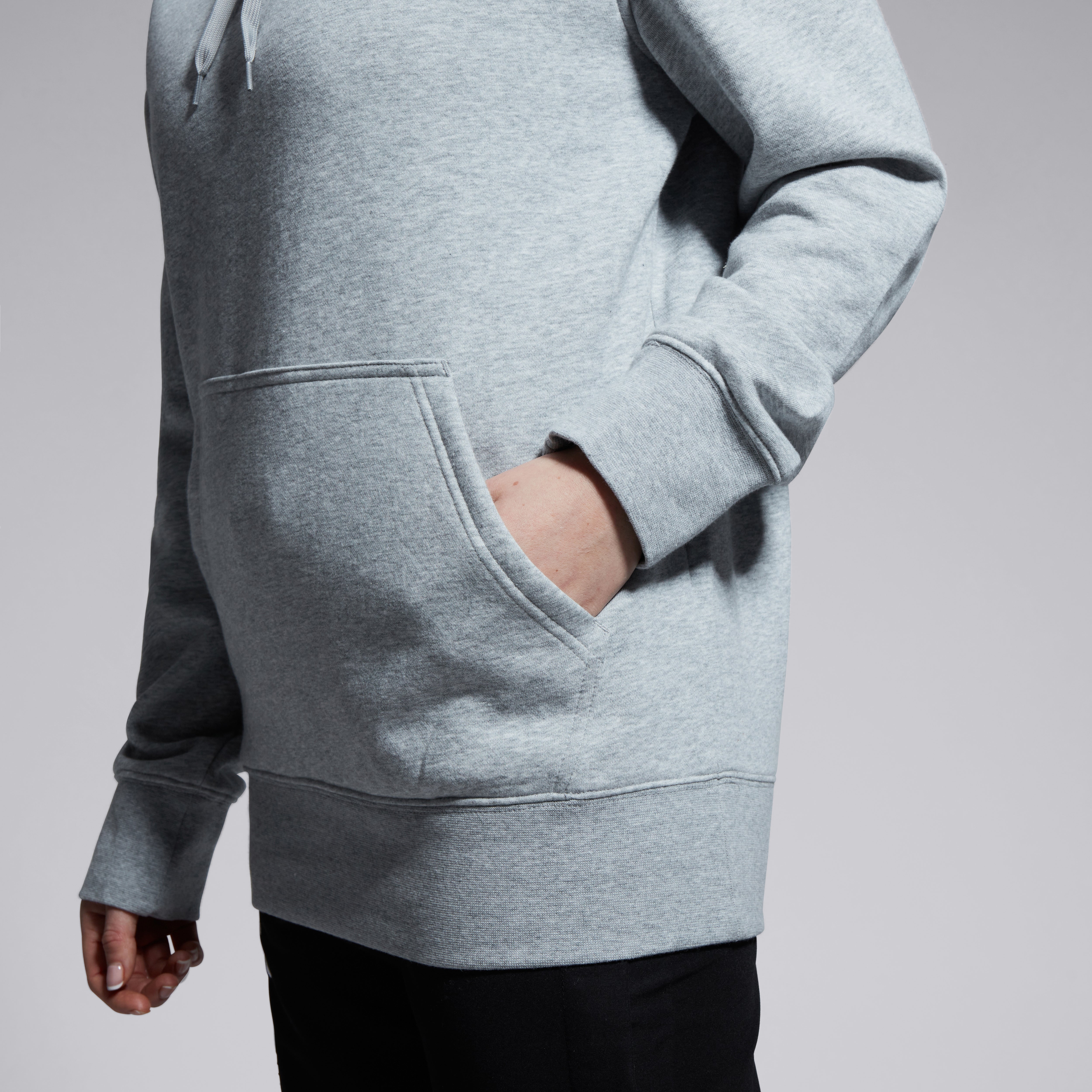 canterbury-club-hoody-felpa-donna-grigio-con-cappuccio image 8