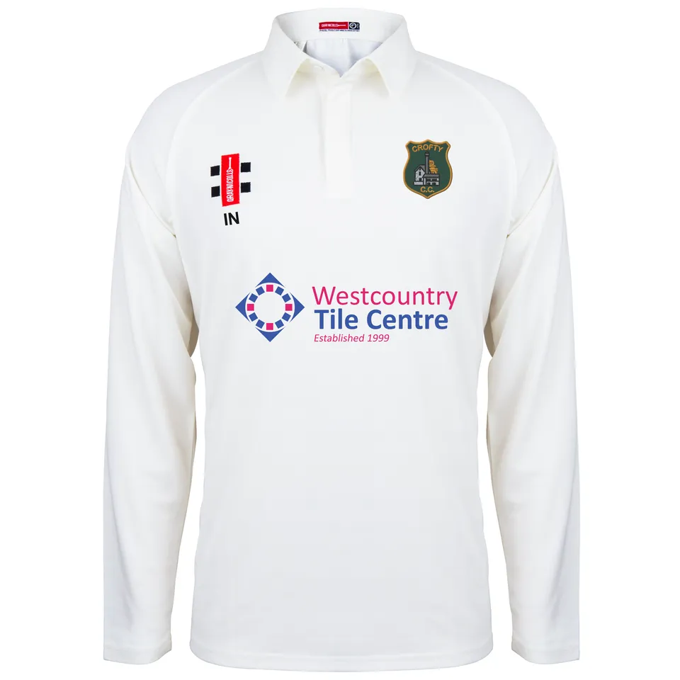 gray-nicolls-matrix-v2-maglia-cricket-manica-lunga-junior-crofty-holman-cc-avori image 1