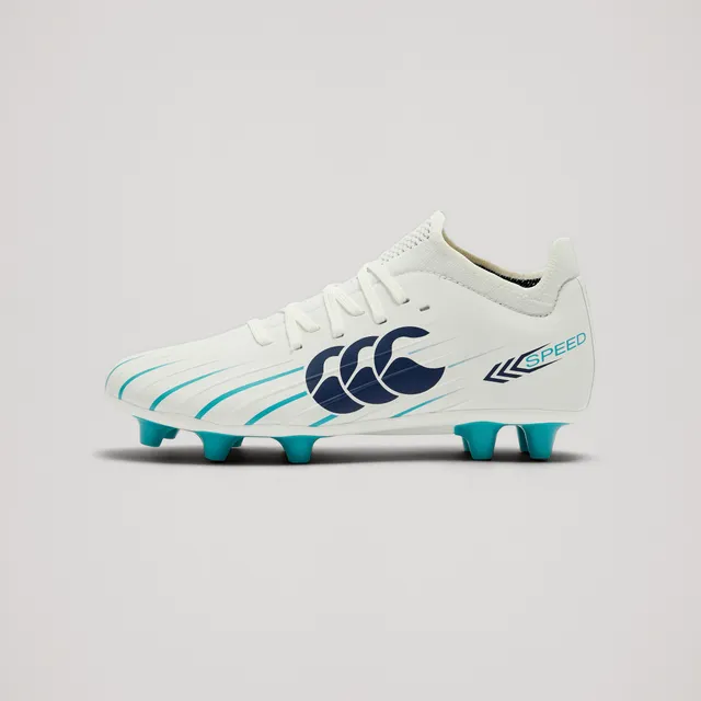 canterbury-speed-falcon-2-0-pro-fg-junior-scarpe-rugby-bianche image 1