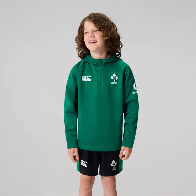canterbury-ireland-zip-training-hoody-junior-verde-felpa-allenamento image 1