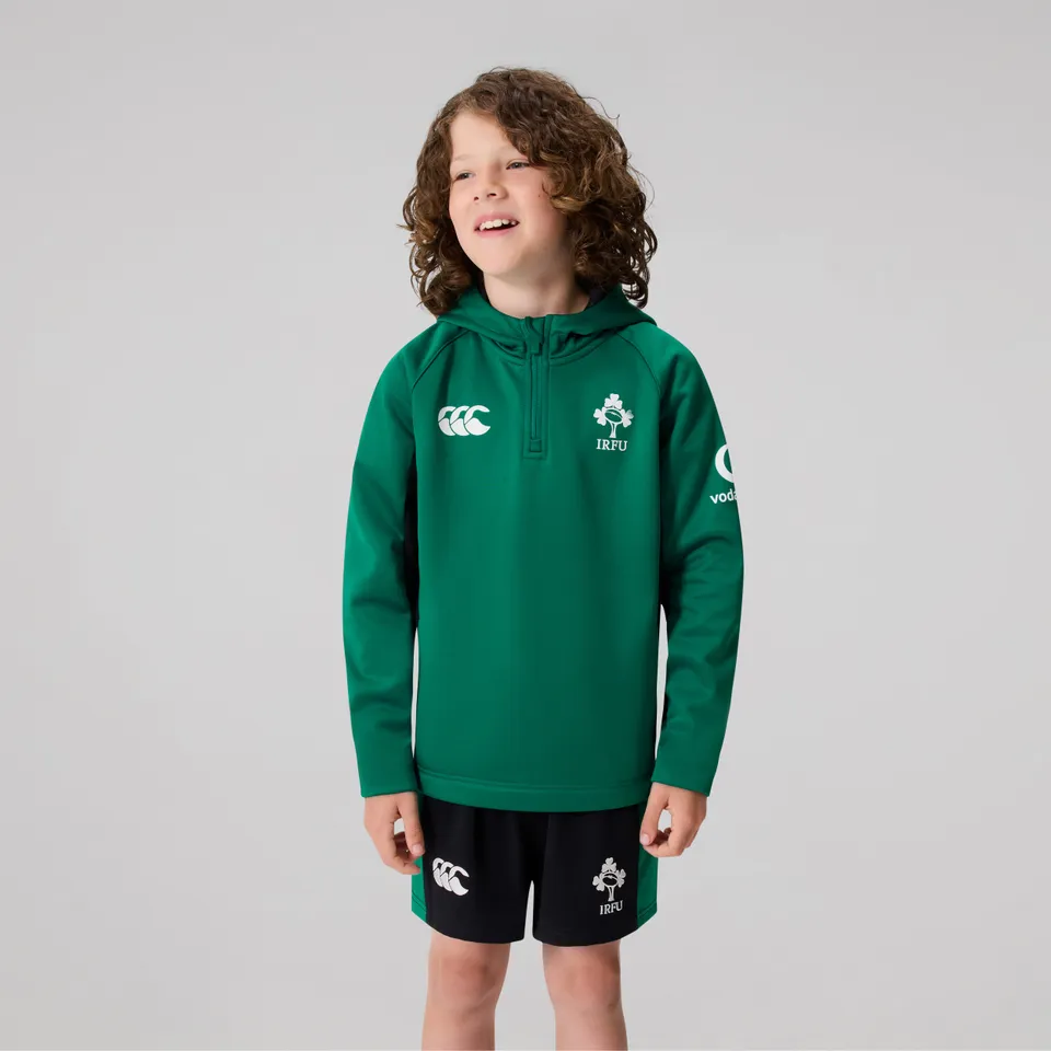 canterbury-ireland-zip-training-hoody-junior-verde-felpa-allenamento image 1