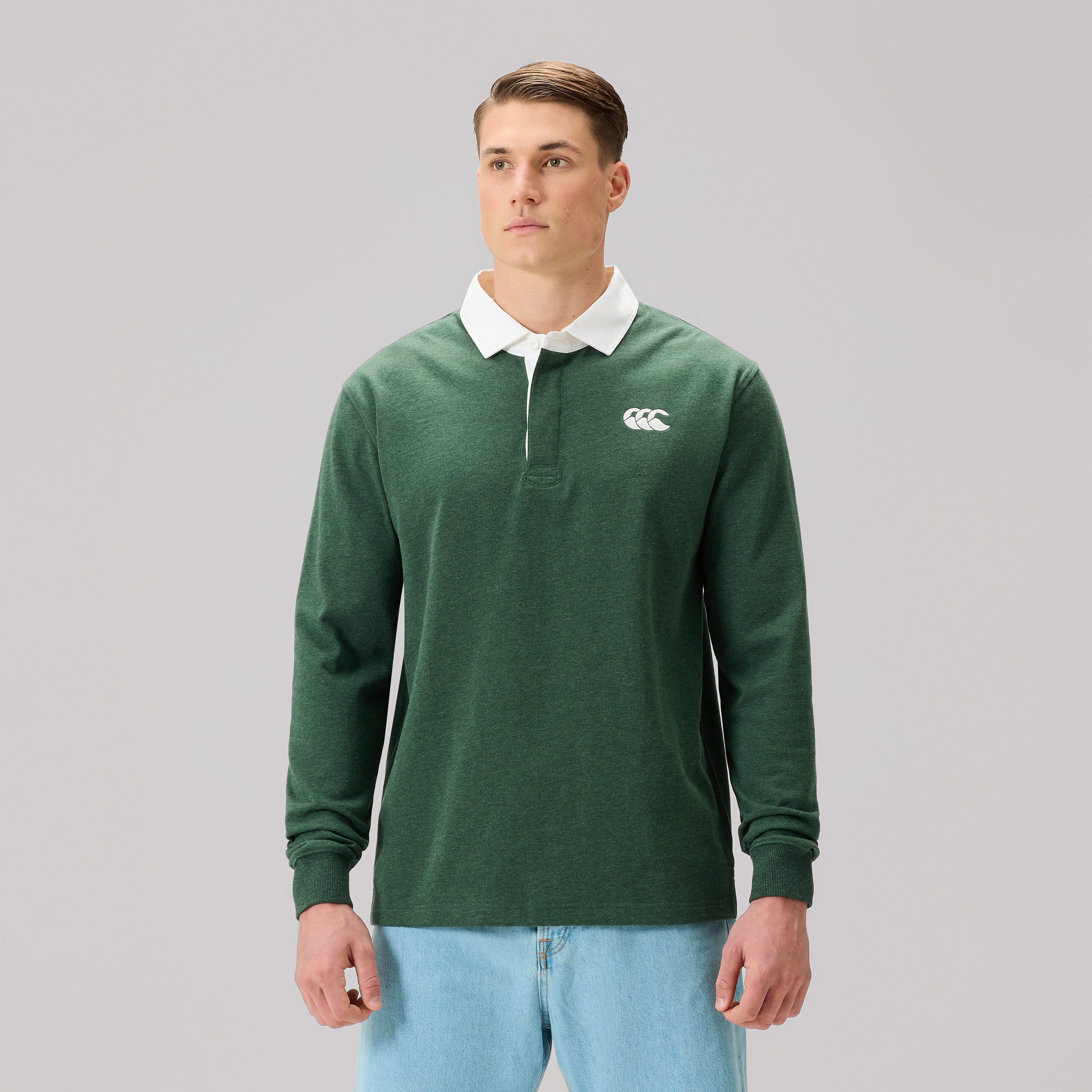 canterbury-fundamentals-maglia-rugby-uomo-verde image 2