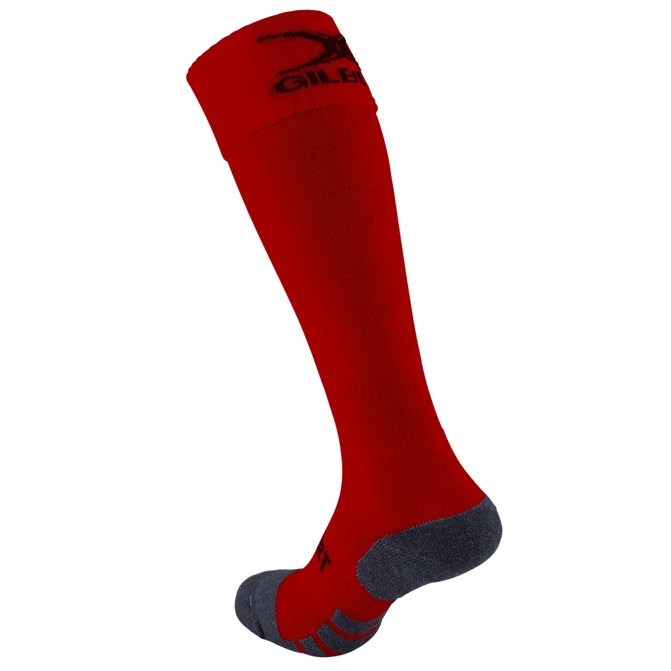 gilbert-rugby-wyvern-rfc-junior-calze-pro-match-rosse image 1