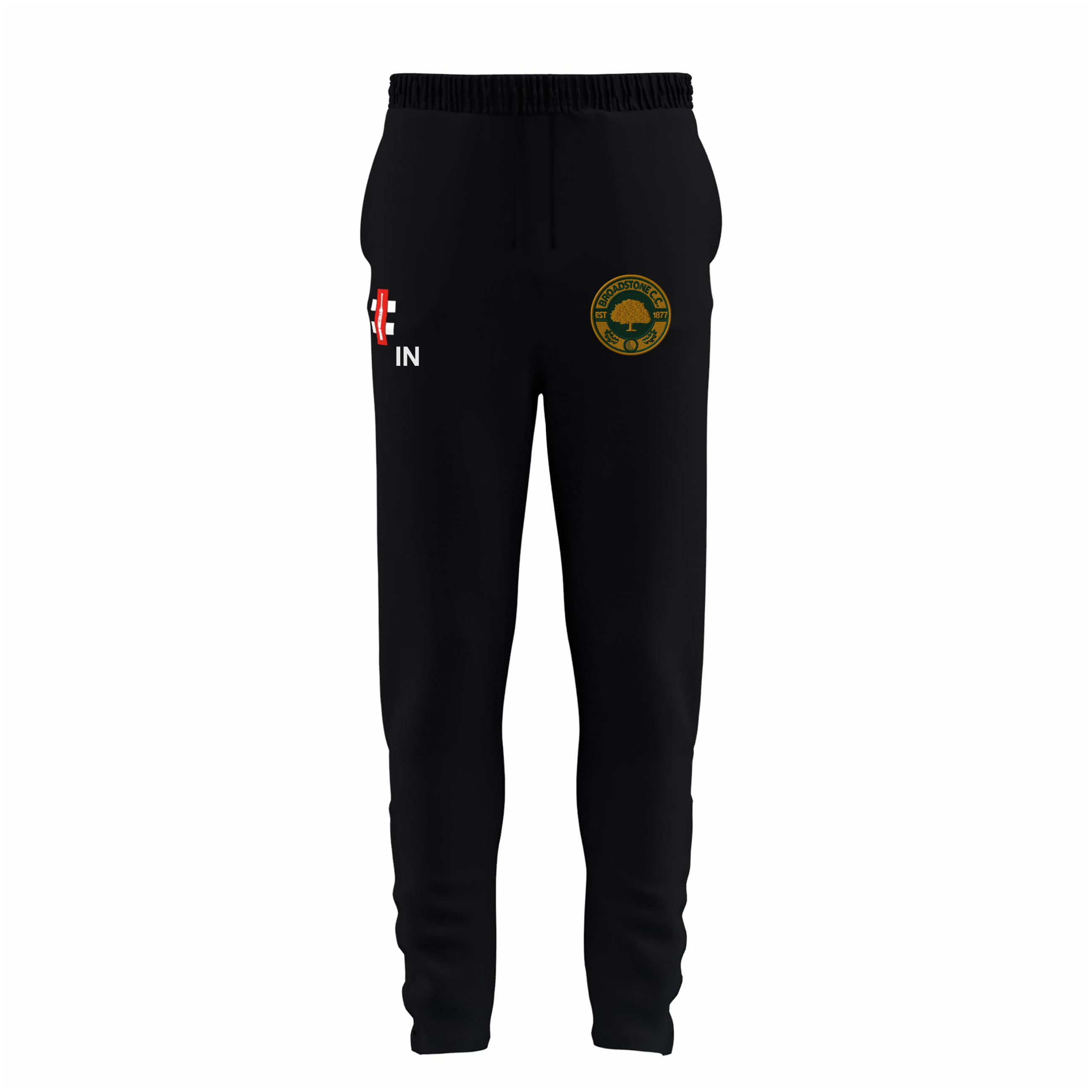 gray-nicolls-broadstone-cc-senior-gts-pantaloni-training-nero image 1