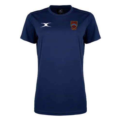 gilbert-rugby-crawley-rfc-photon-ii-t-shirt-junior-blu-navy-manica-corta image 1