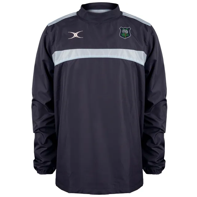 gilbert-rugby-photon-giacca-warm-up-adulto-yorkshire-rfu-players-coaches-blu-nav image 1