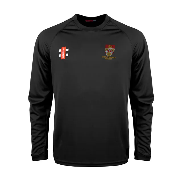 gray-nicolls-matrix-v2-maglia-manica-lunga-junior-chorley-district-cc-nero image 1