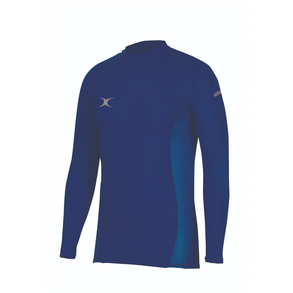 gilbert-rugby-heath-rufc-atomic-ii-baselayer-top-senior-blu-navy-scuro image 1