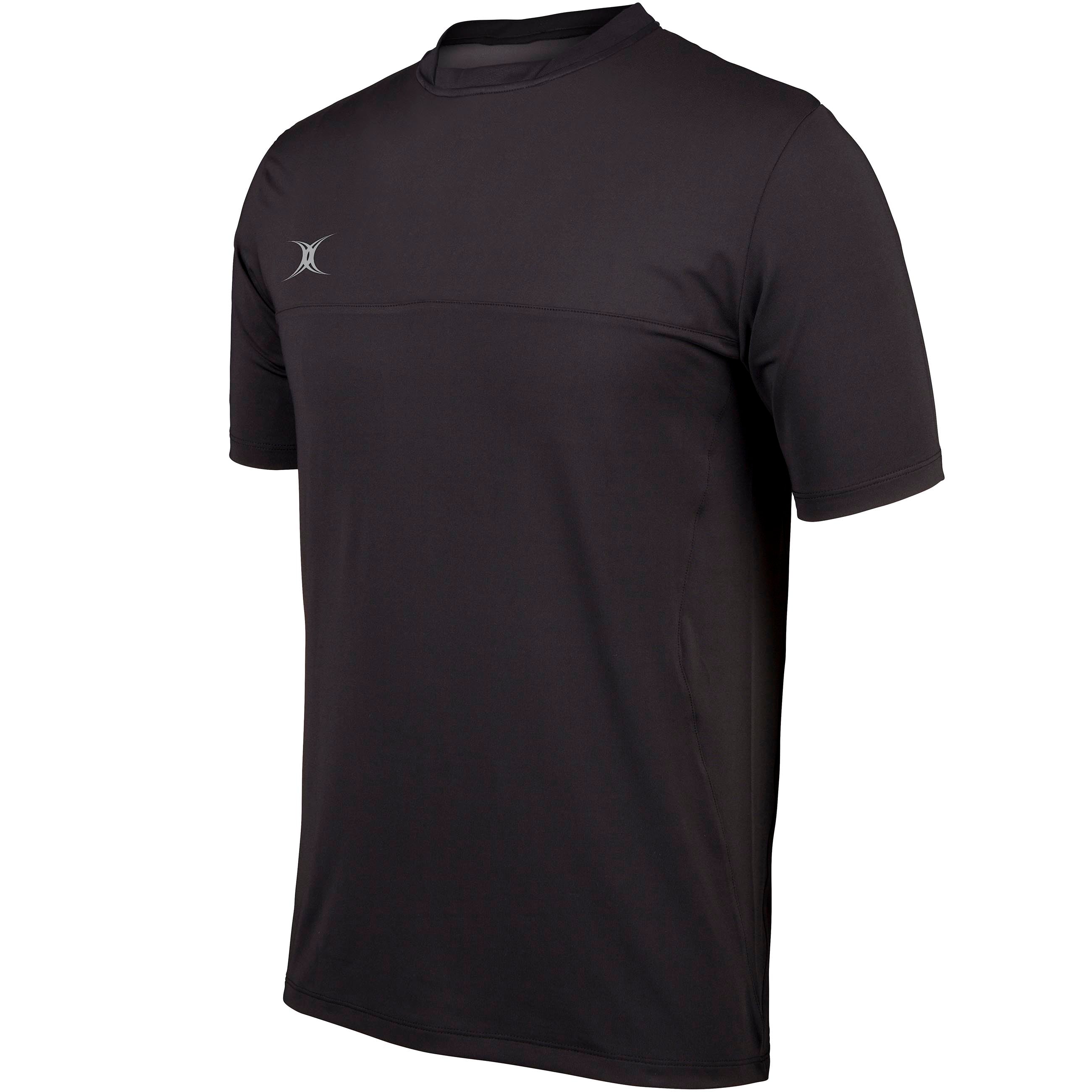 gilbert-rugby-pro-t-shirt-uomo-nera-e-blu-navy image 2