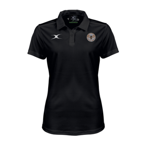 gilbert-rugby-nottingham-medics-tennis-donna-polo-photon-ii-nera-manica-corta image 1