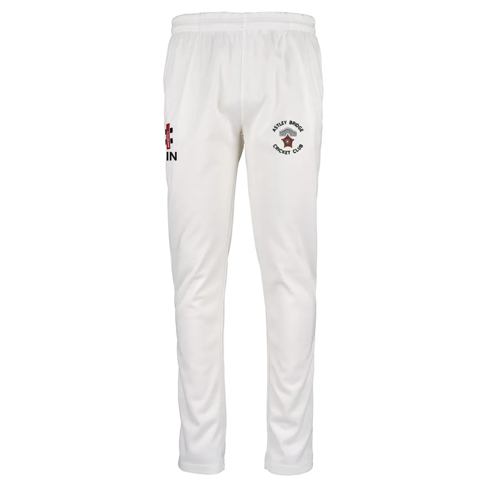gray-nicolls-astley-bridge-junior-matrix-v2-pantaloni-cricket-slim-fit-avorio image 1