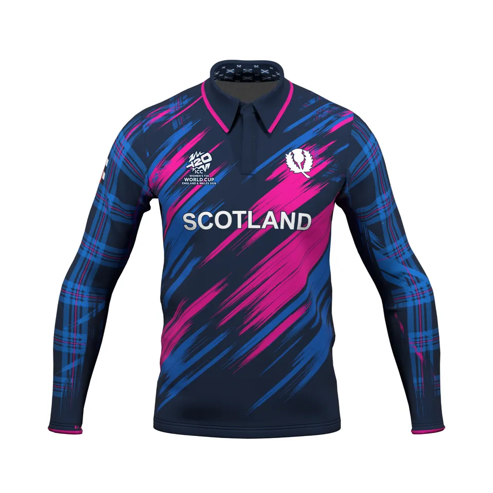 gray-nicolls-cricket-scotland-women-s-world-cup-2026-maglia-replica-manica-corta image 1