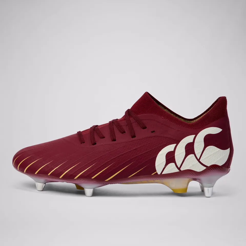 canterbury-speed-falcon-elite-scarpe-rugby-terreno-morbido-rosso image 1