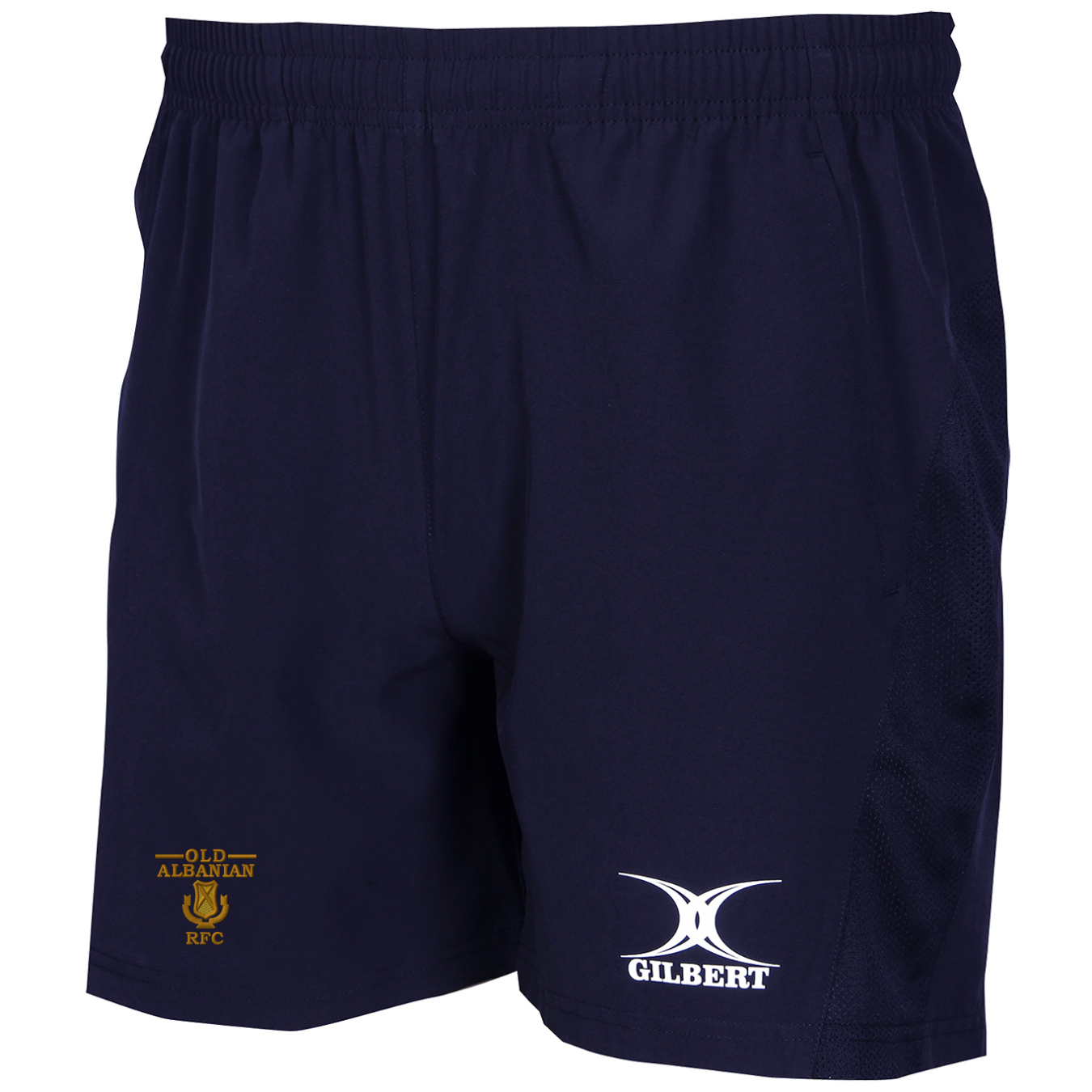 gilbert-rugby-old-albanians-rfc-leisure-pantaloncini-senior-blu-navy-scuro image 1