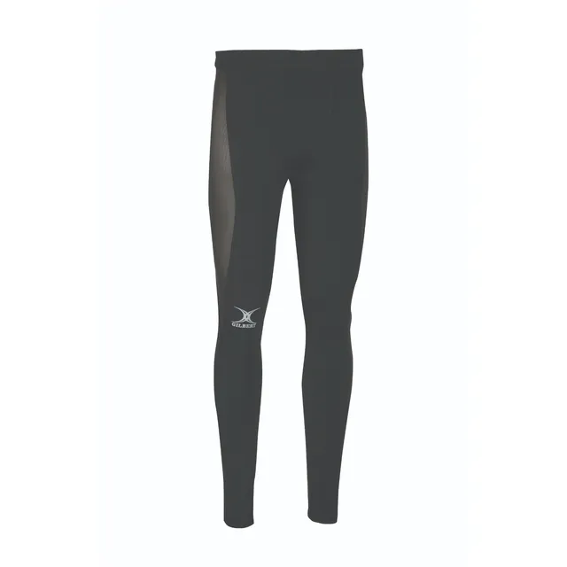 gilbert-rugby-atomic-ii-baselayer-leggings-senior-nero-oadby-wyggestonians-rfc image 1