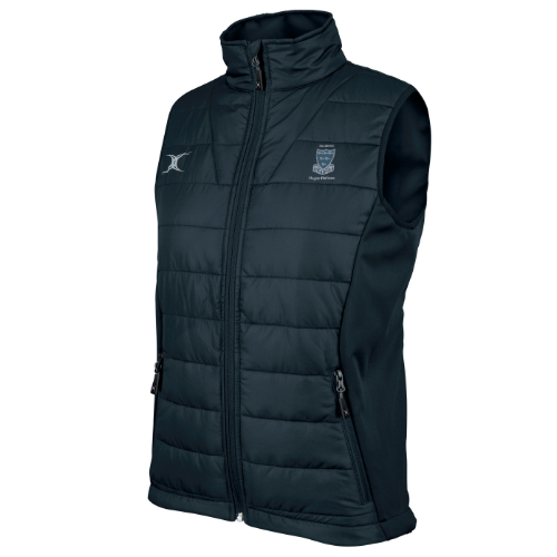 gilbert-rugby-sussex-rugby-referees-pro-gilet-smancato-donna-blu-navy image 1