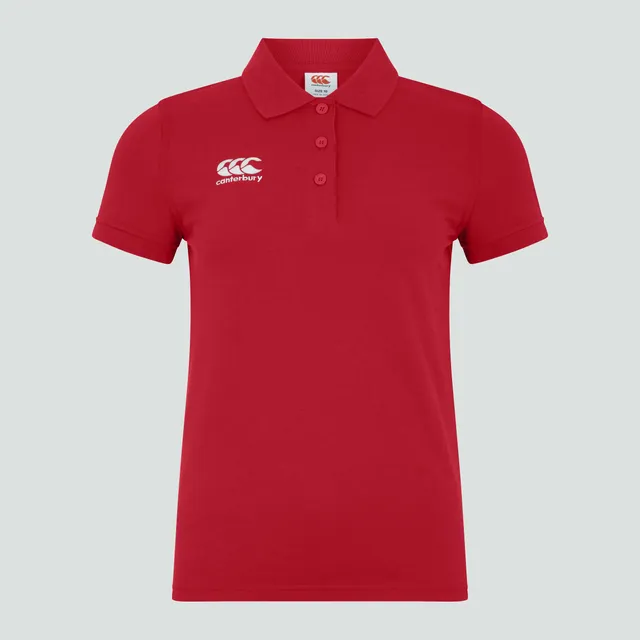 canterbury-waimak-polo-junior-unisex-rosso image 1