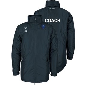 gilbert-rugby-havant-rfc-pro-all-weather-jacket-coaches-blu-navy image 1