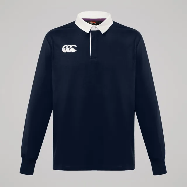 canterbury-classic-long-sleeve-maglia-rugby-manica-lunga-unisex-blu-navy image 1