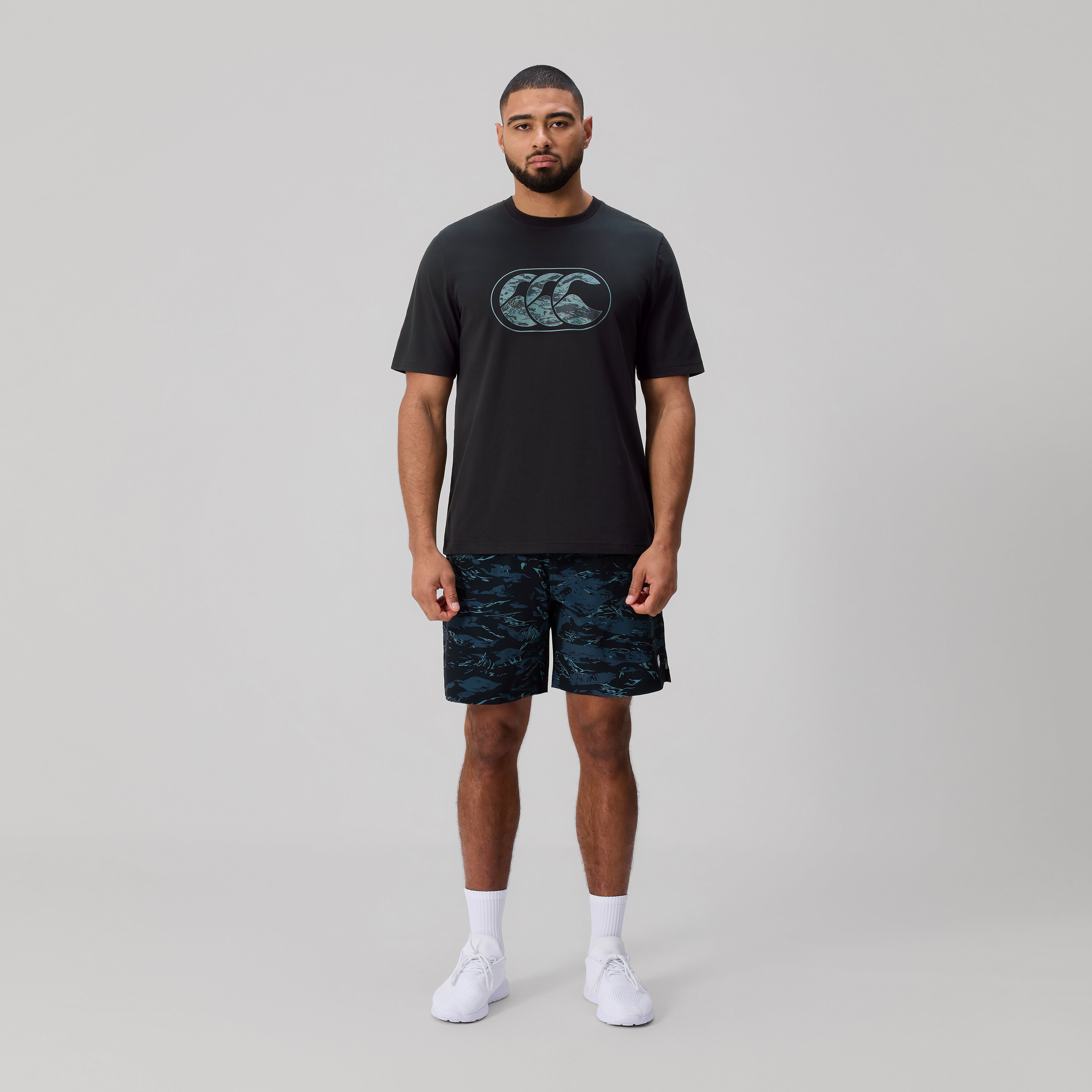 canterbury-force-tee-t-shirt-uomo-nera-relaxed-fit image 2