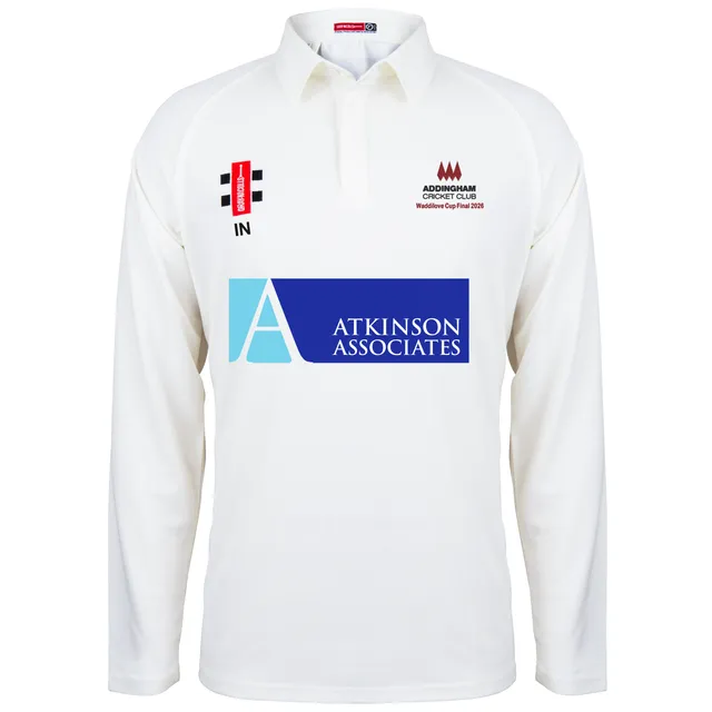gray-nicolls-matrix-v2-maglia-cricket-manica-lunga-senior-addingham-cc-avorio image 1
